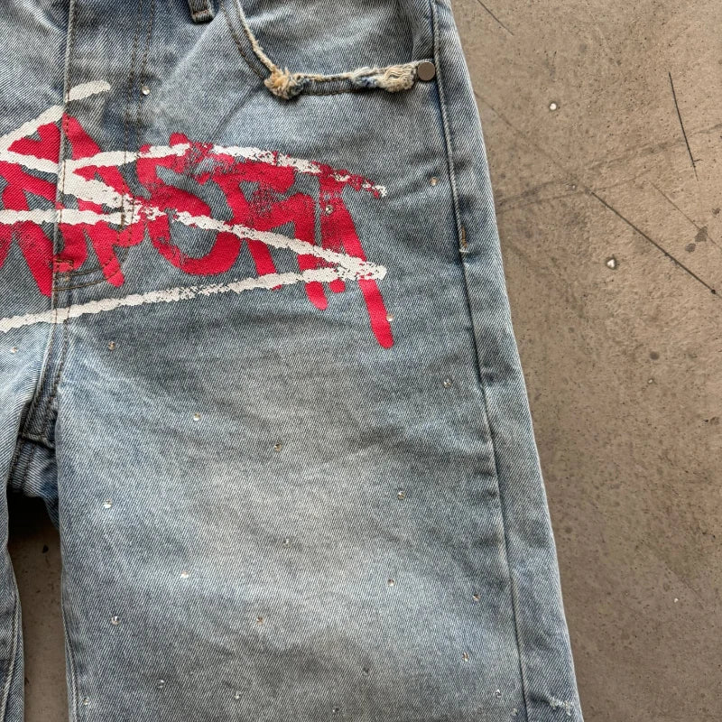 Retro Baggy Denim Shorts