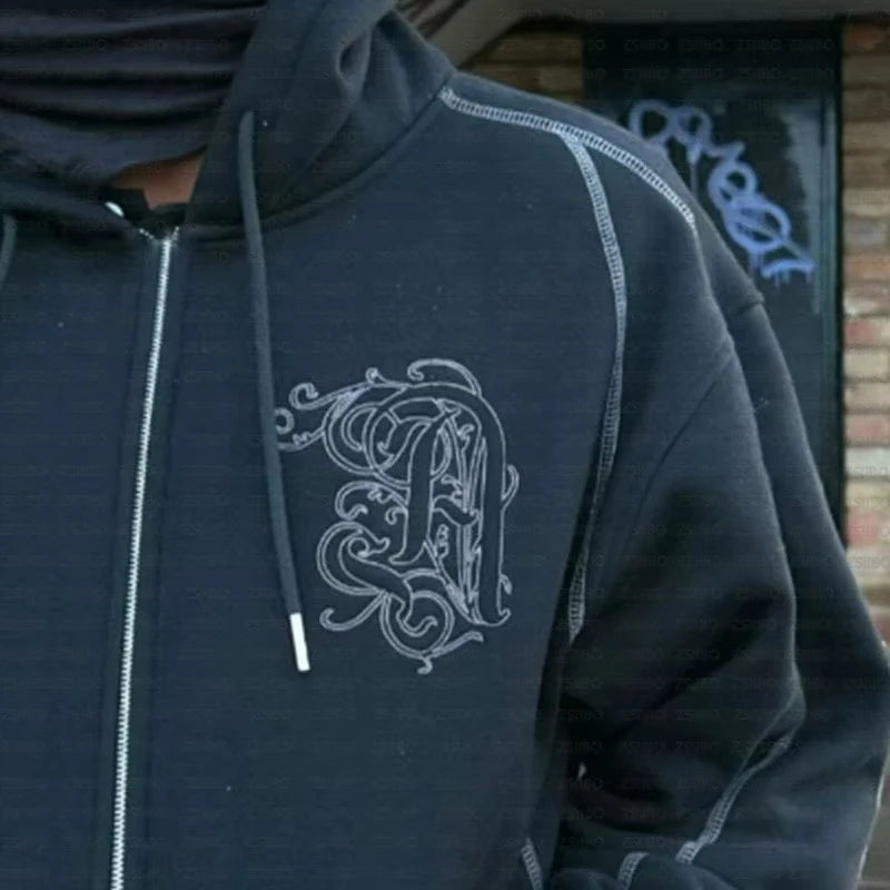 Y2K Oversized Hoodie & Sweatpants Set