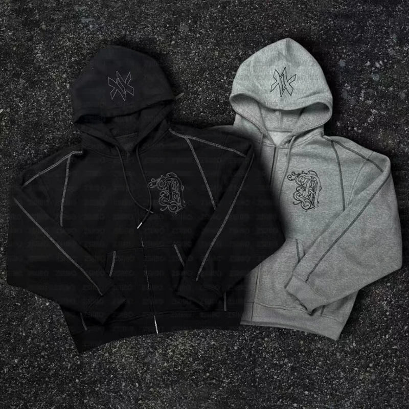 Y2K Oversized Hoodie & Sweatpants Set