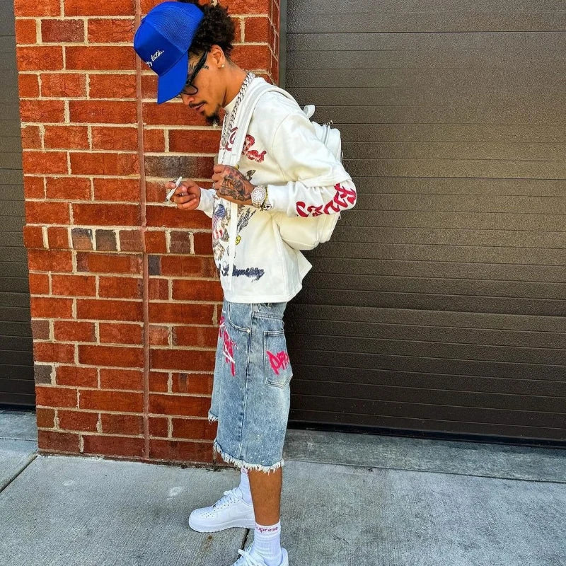 Retro Baggy Denim Shorts