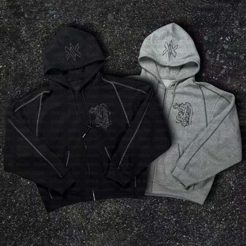 Y2K Oversized Hoodie & Sweatpants Set